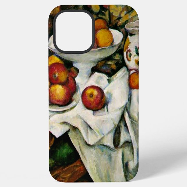 Cezanne - Äpfel und Orangen iPhone Hülle (Rückseite)
