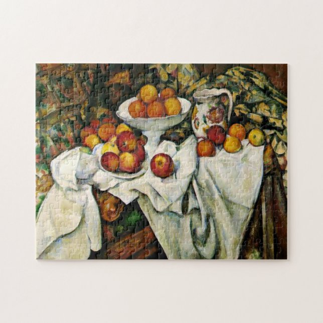 Cezanne - Äpfel und Orangen, Puzzle (Horizontal)
