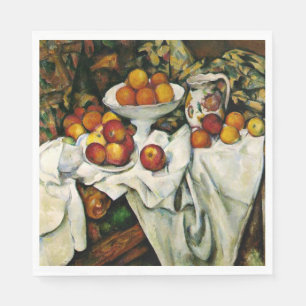 Cezanne - Äpfel und Orangen Serviette