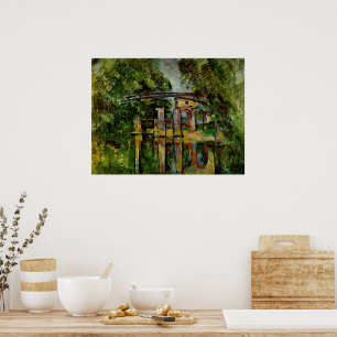 Cezanne - Aqueduct and Lock, Poster