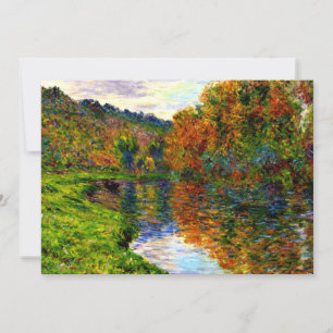 Cezanne - Arm of the Jeufosse, Herbst, Karte