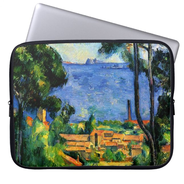 Cezanne - Aussicht auf l'Estaque Laptopschutzhülle (Vorderseite)