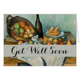 Cezanne Basket Apples Impressionismus Art