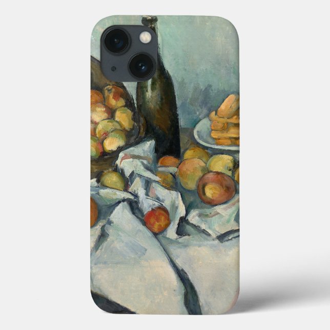 Cezanne Basket Apples Impressionismus Art Case-Mate iPhone Hülle (Rückseite)