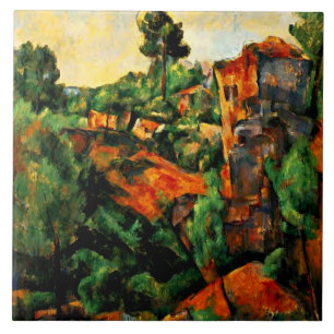 Cezanne - Bibemus-Steinbruch Fliese