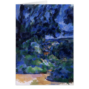 Cezanne - Blaue Landschaft,