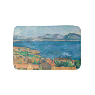 Cezanne - Bucht von Marseille, von L'Estaque aus g Badematte