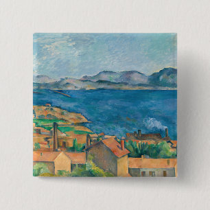 Cezanne - Bucht von Marseille, von L'Estaque aus g Button