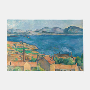 Cezanne - Bucht von Marseille, von L'Estaque aus g Fußmatte