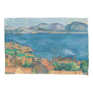 Cezanne - Bucht von Marseille, von L'Estaque aus g Kissenbezug