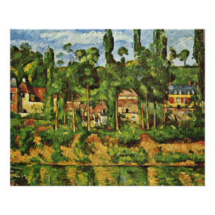 Cezanne - Das Schloss von Medan Fotodruck