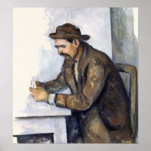 Cézanne - Der Cardplayer Poster