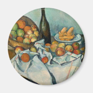Cezanne Friut Apple Impressionist Painting Magnet
