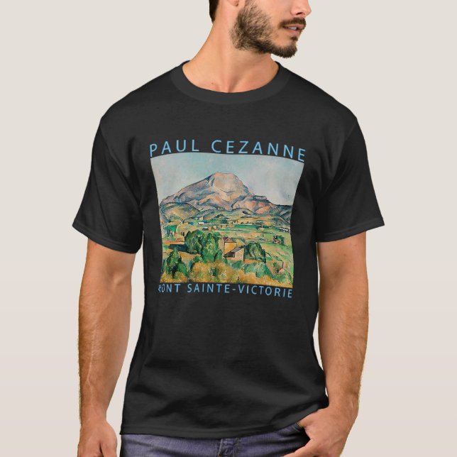 Cezanne Funny T Art Impressionism Painting Men Wom T-Shirt (Vorderseite)
