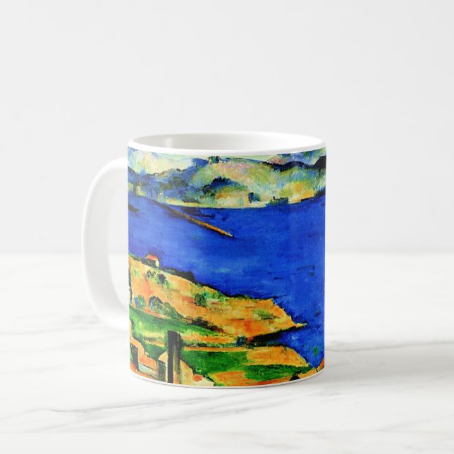 Cezanne - Golf von Marseille Kaffeetasse (Vorderseite Links)