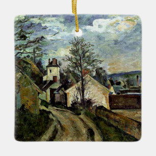 Cezanne - Haus von Dr. Gachet in Auvers, Keramikornament