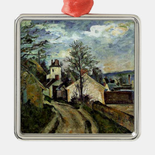 Cezanne - Haus von Dr. Gachet in Auvers Ornament Aus Metall