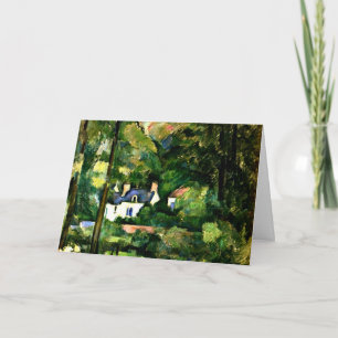 Cezanne - Häuser im Grünen-1881, Karte