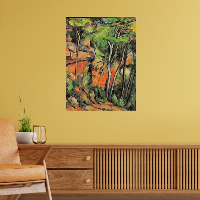 Cezanne - Im Park des Schlosses Noir Poster (Wohnzimmer 2)
