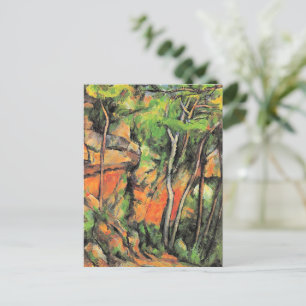 Cezanne - Im Park des Schlosses Noir Postkarte