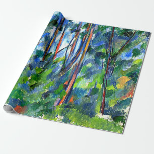Cezanne - Im Wald Geschenkpapier