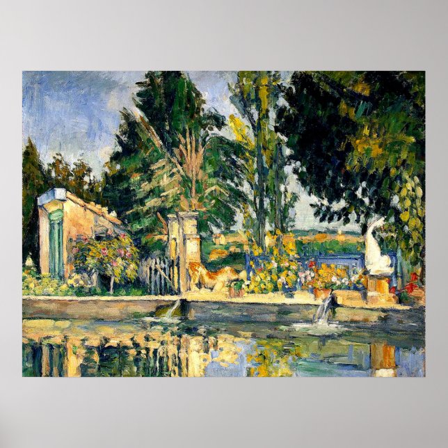 Cezanne - Jas de Bouffan, Poster (Vorne)
