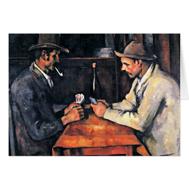Cezanne - Kartenspieler (2) (Vorderseite (Horizontal))