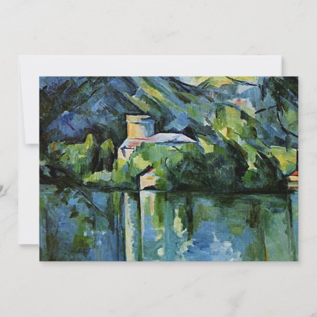 Cezanne - Lac d'Annecy Karte (Vorderseite)