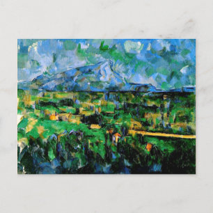 Cezanne - Mont Sainte Victoire Postkarte