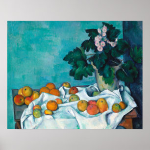 Cezanne Post-Impressionismus Still Life Blume und Poster