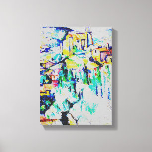 Cezanne Village in Gardanne Leinwanddruck