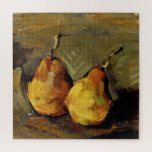 Cezanne - Zwei Birnen Puzzle<br><div class="desc">Paul Cezannes berühmtes Stillleben Gemälde,  Two Pears.</div>
