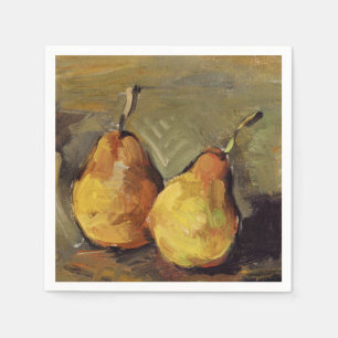Cezanne - Zwei Birnen Serviette