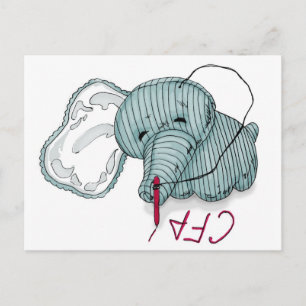CF4L Hellephant Postkarte