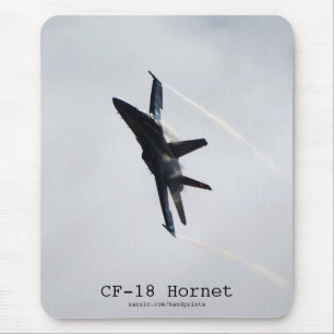 CF-18 Mousepad für Hornet-Luftfahrzeuge