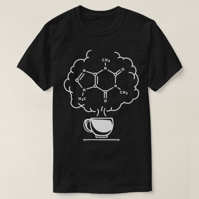 CF Kaffee Drink Coffee Science Student Chemistr T-Shirt (Design vorne)