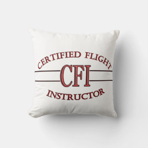 CFI LOGO RED CERTIFIFIFIFIED FLIGHT INSTRUCTOR KISSEN