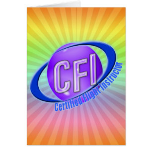 CFI ORB SWOOSH LOGO ZERTIFIZIERTER FLUGZEUG