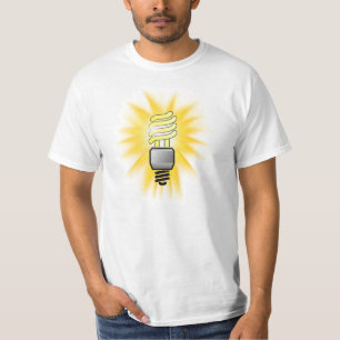 CFL Energy Saver Light Bulle T-Shirt