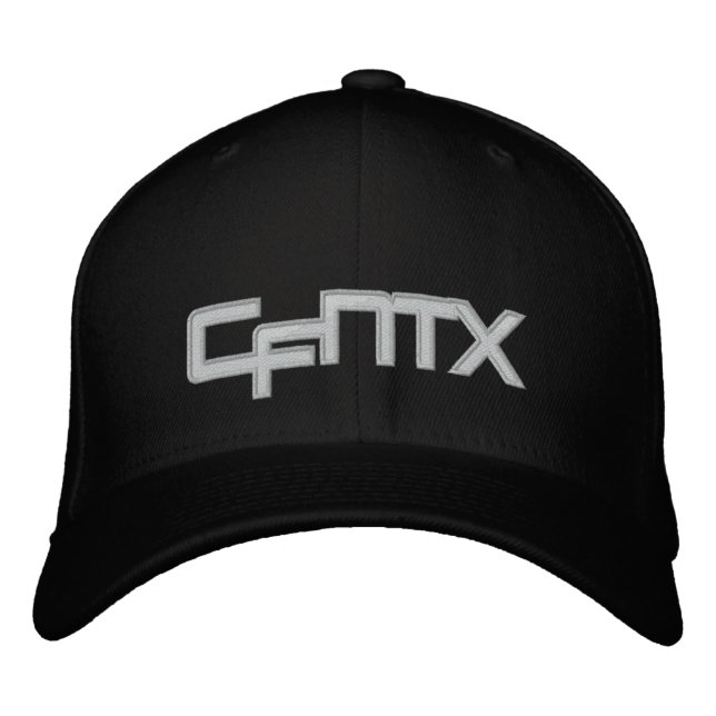 CFNTX - Black Hat Bestickte Kappe (Vorderseite)