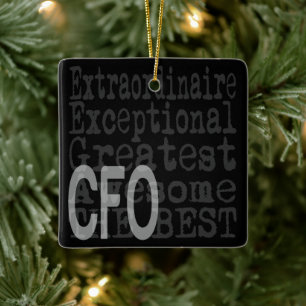 CFO Extraordinaire Keramikornament