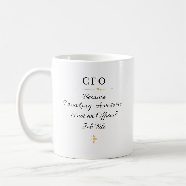 CFO Office Quote Kaffeetasse (Links)
