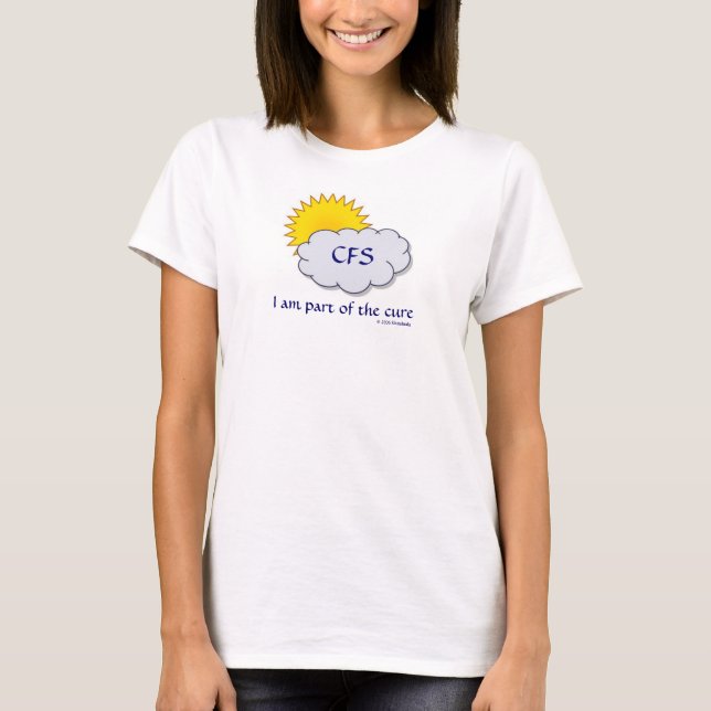 CFS-Bewusstseins-T - Shirt (Vorderseite)