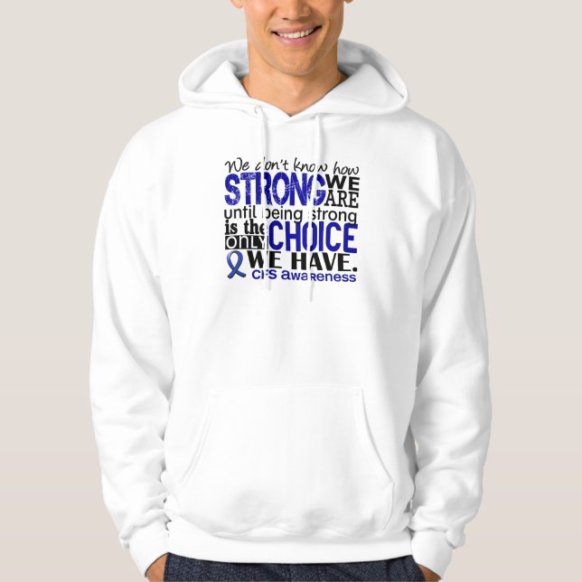 CFS-, wie stark wir sind Hoodie (Vorderseite)