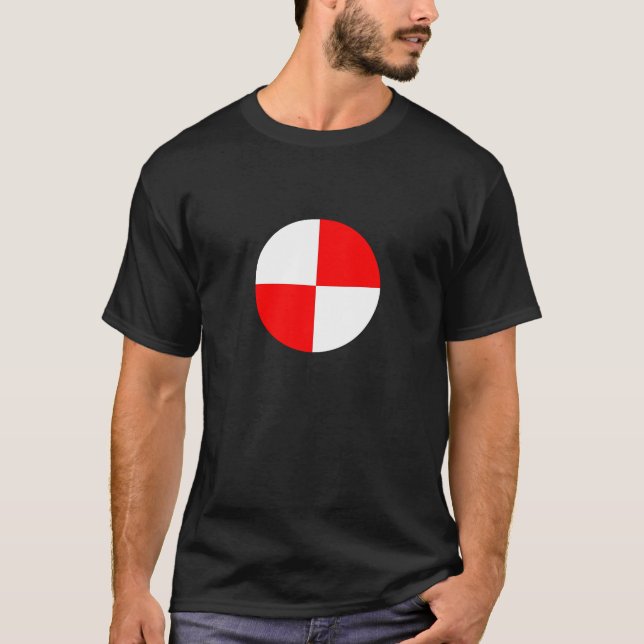 CG - Schwerpunkt Symbol T-Shirt (Vorderseite)