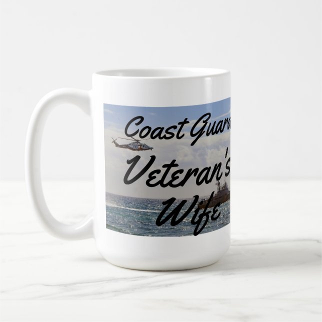 CG-Veteran-Ehefrau Kaffeetasse (Links)