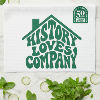 CGA 50. Home Tour. Gartenflagge Geschirrtuch