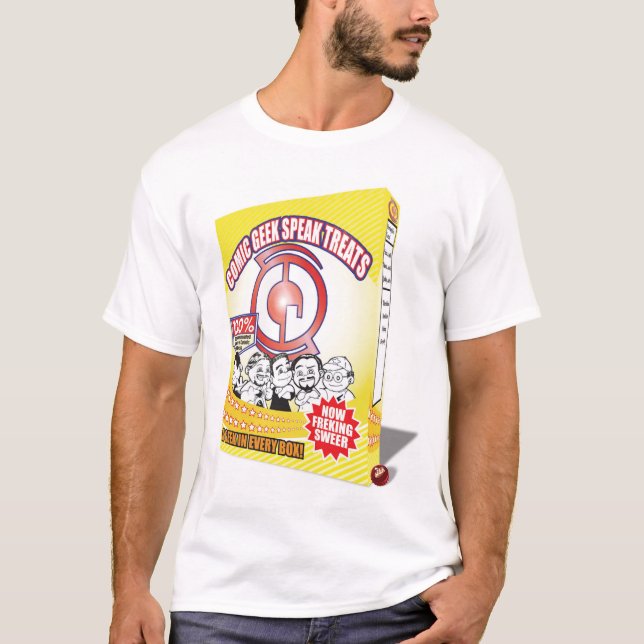 CGS Getreide mit URL T-Shirt (Vorderseite)