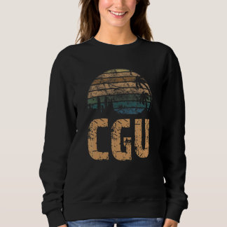 CGU Vintage Sunset Distressed Sweatshirt
