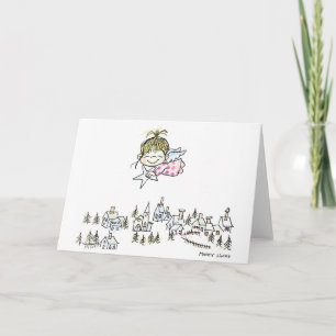 CH-010 Weihnachtsgel Feiertagskarte